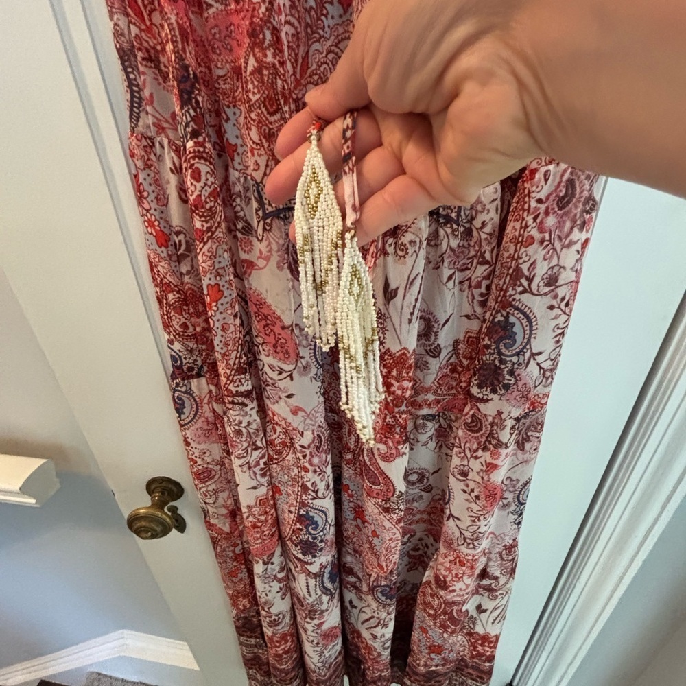 Signature Studio beach Maxi Dress with tassels - Picture 4 of 4